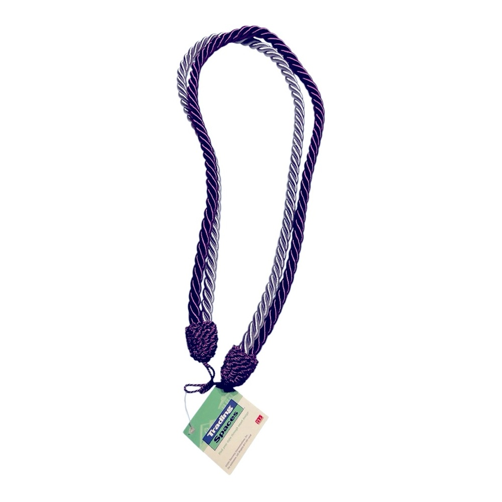 NWT Vintage Trading Spaces rope tie back